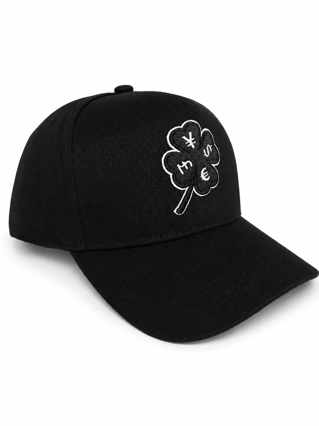 Gorra De Trebol Negra